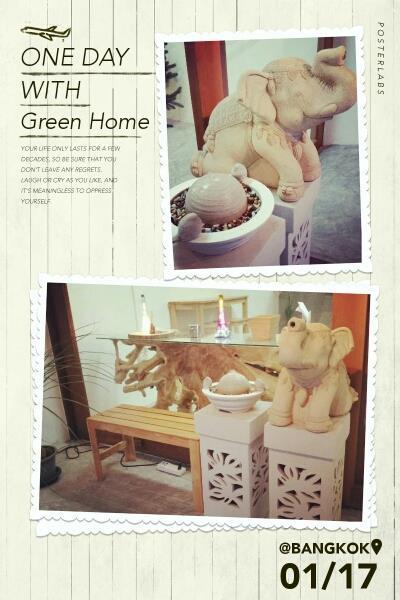 Green Home Hostel And Massage Бангкок Екстер'єр фото